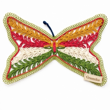 The Monarch Fiber Wall Art - Butterfly Design Table Centerpiece
