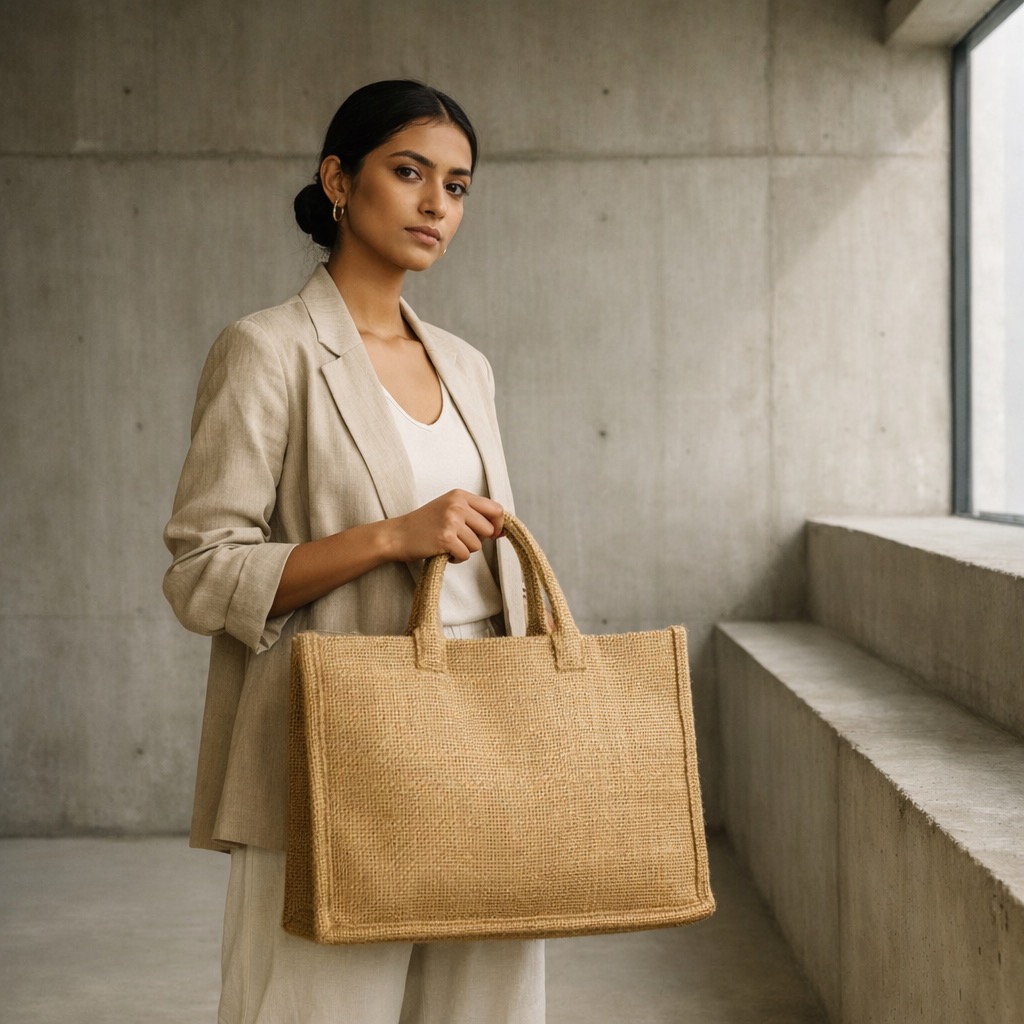 Jute Carried in Contemporary Life